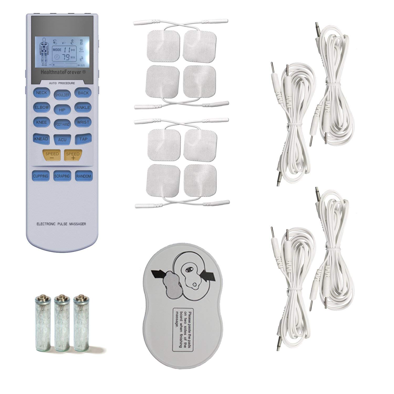 Algopix Similar Product 20 - HealthmateForever YK15AB TENS unit EMS