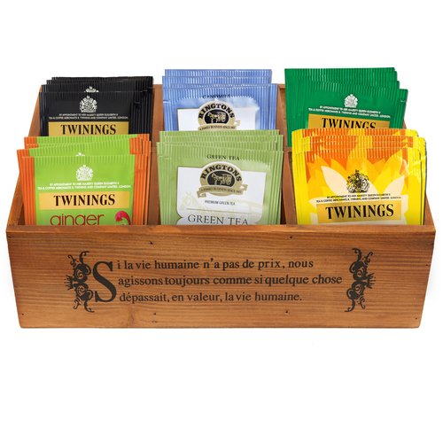 Algopix Similar Product 12 - French Country Pinewood 6Compartment