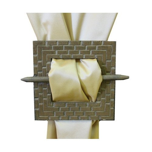 Algopix Similar Product 4 - Europatex Brooch Tieback, 7-Inch, Brown