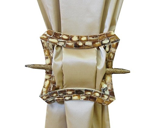 Algopix Similar Product 15 - Europatex Brooch Tieback, Gold
