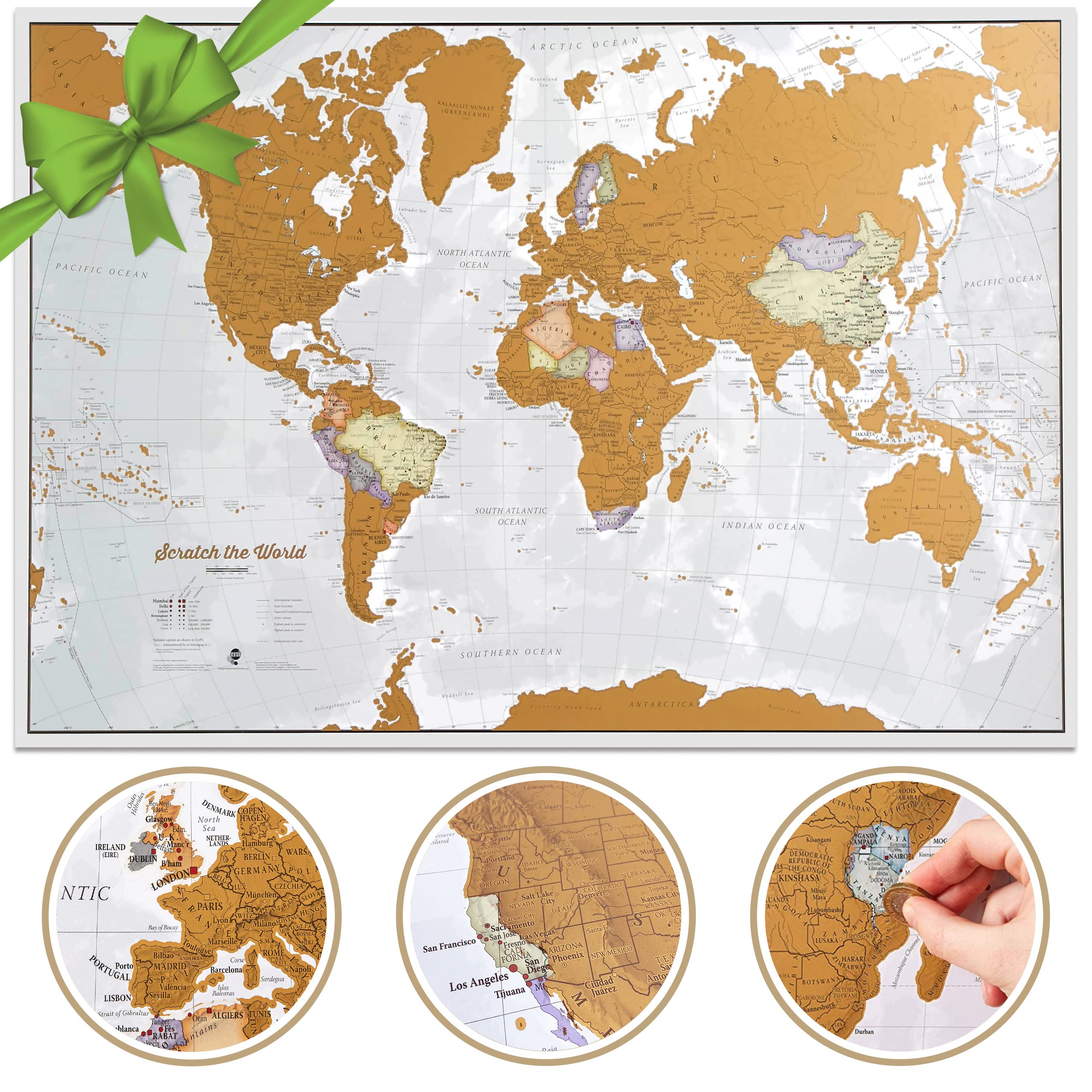 Algopix Similar Product 15 - Scratch The World  Travel Map 