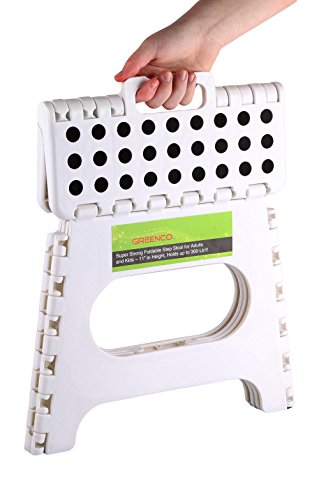 Algopix Similar Product 7 - Greenco Folding Step Stool for Kids and