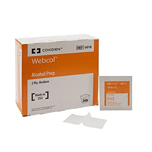 Algopix Similar Product 2 - Covidien 6818 Webcol Alcohol Prep