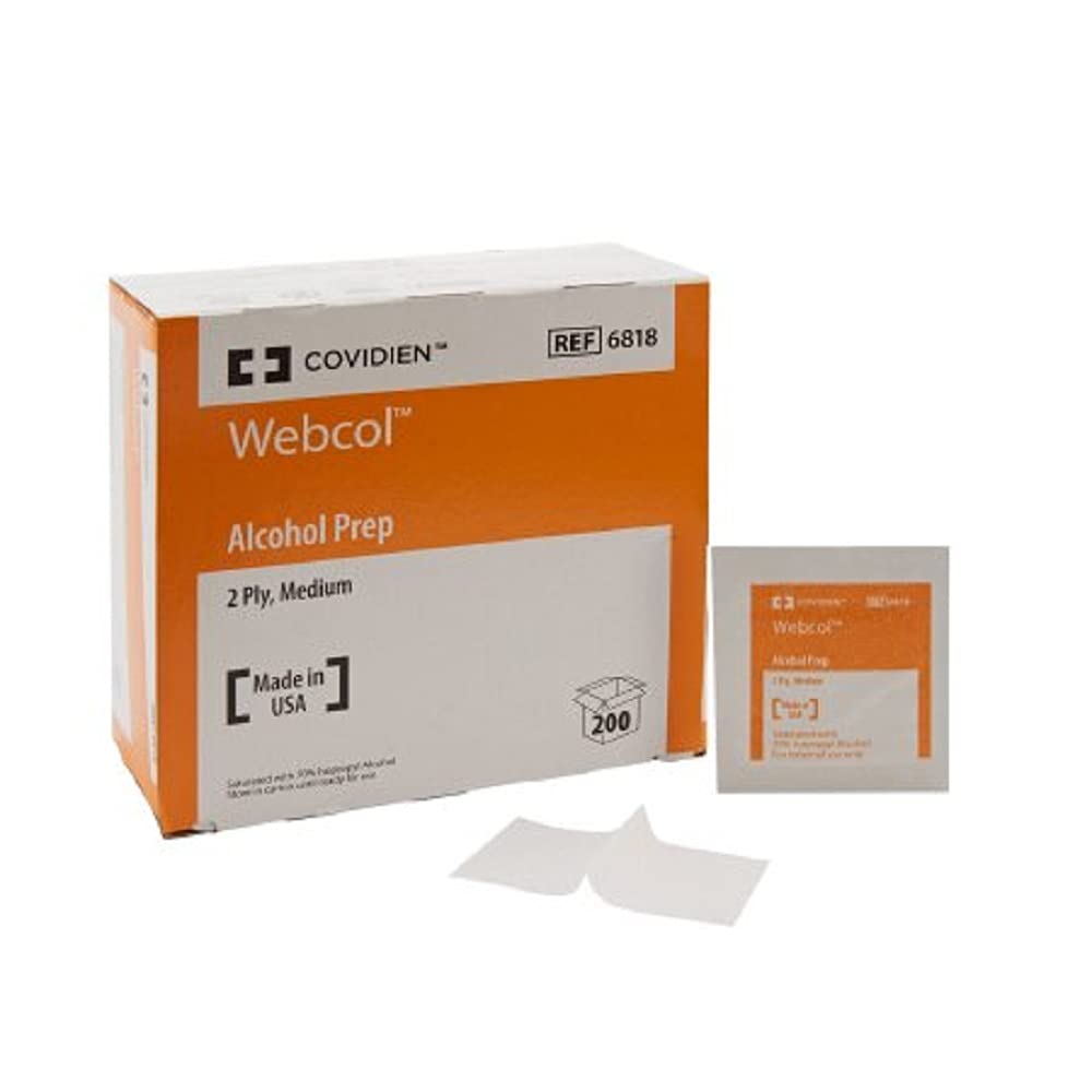 Algopix Similar Product 14 - Covidien 6818 Webcol Alcohol Prep