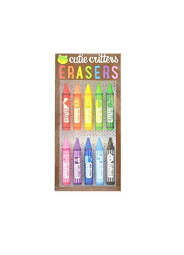Algopix Similar Product 8 - OOLY Cute Critter Erasers Set of 10