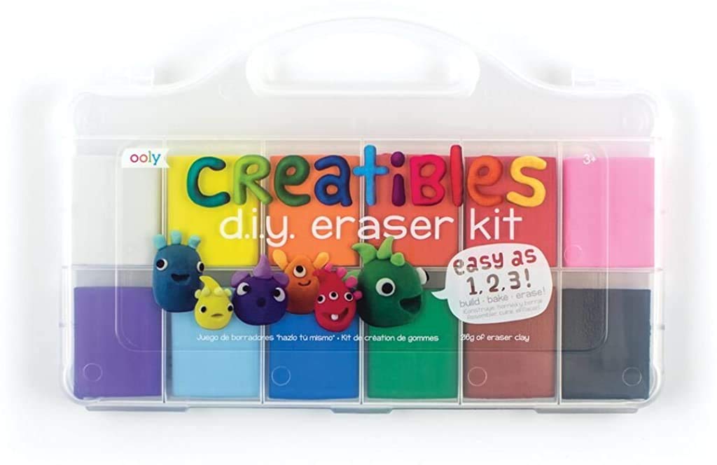 Algopix Similar Product 16 - OOLY Creatibles DIY Erasers Set of 12