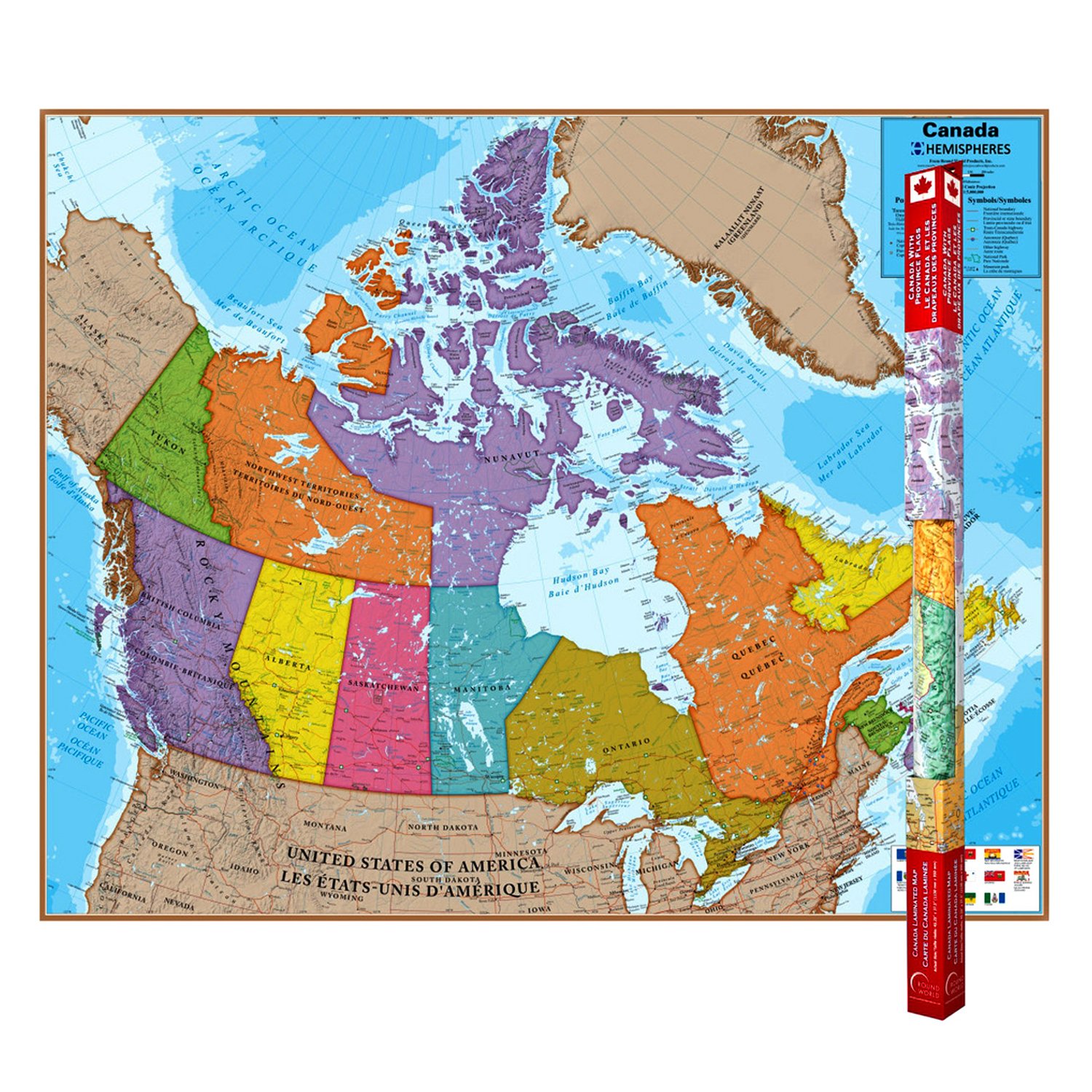 Algopix Similar Product 20 - Waypoint Geographic Hemispheres Canada