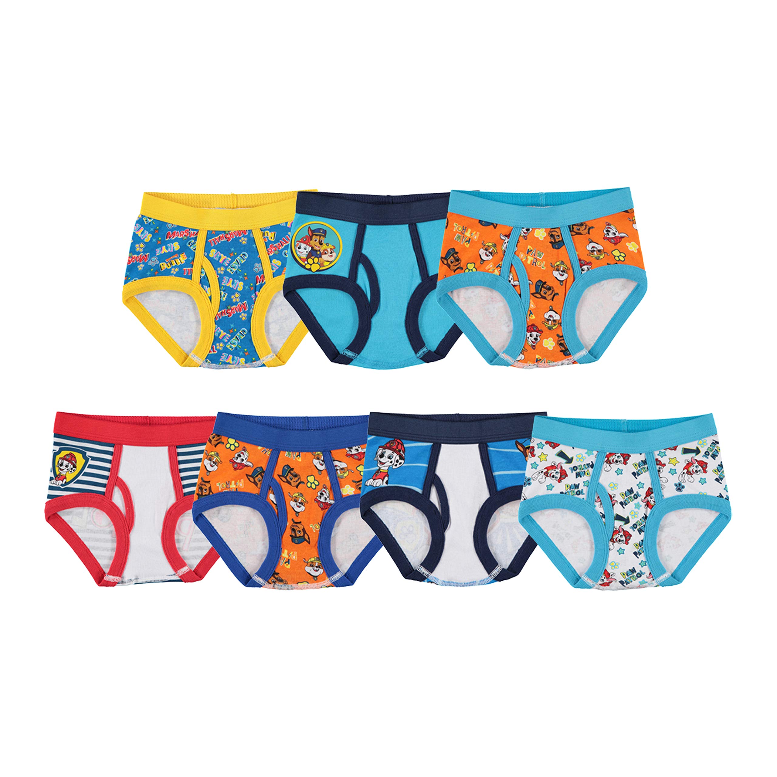Algopix Similar Product 20 - Paw Patrol 100 Combed Cotton Underwear