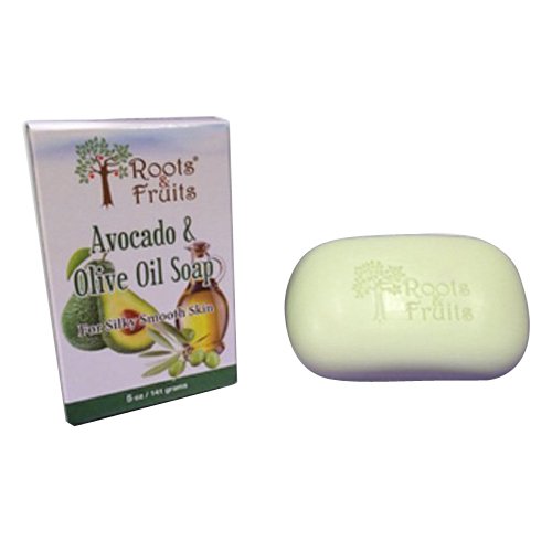 Algopix Similar Product 10 - Roots  Fruits Bar Soap Avocado  Olive