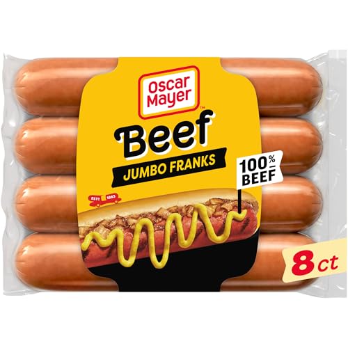 Algopix Similar Product 9 - Oscar Mayer Jumbo Beef Franks Hot Dogs