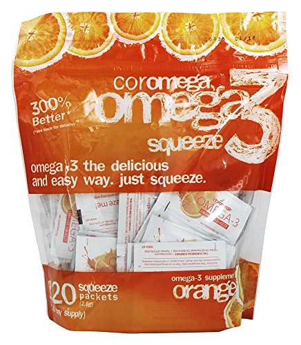 Algopix Similar Product 6 - Coromega  Omega3 Squeeze Orange  120