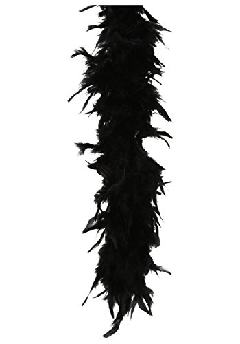 Algopix Similar Product 11 - Fun Costumes Black 40 Gram Feather