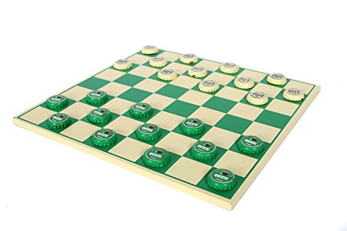 Algopix Similar Product 14 - DEI Beer Cap Checkerboard Game, 12-Inch