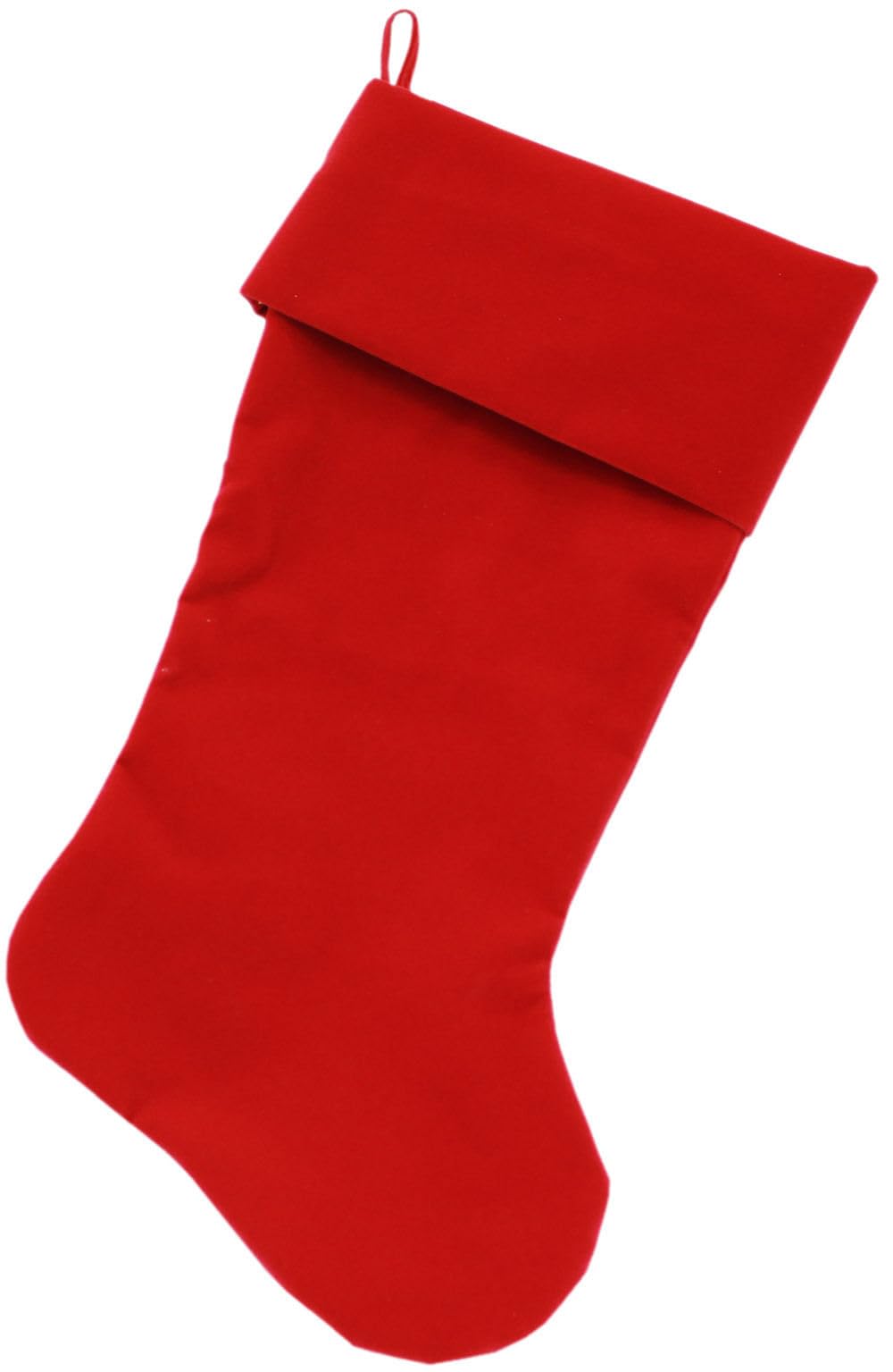 Algopix Similar Product 19 - Velvet Christmas Stocking Blank Plain
