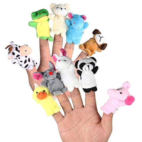 Algopix Similar Product 2 - LEORX 10pcs Different Cartoon Animal