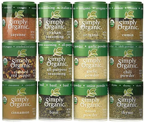 Algopix Similar Product 12 - Simply Organic Starter Spice Gift Set