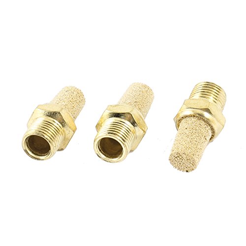 Algopix Similar Product 6 - Brass Noise Reducing Pneumatic Muffler
