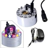 Algopix Similar Product 6 - PHEZENColorful 12 LED Ultrasonic Mist