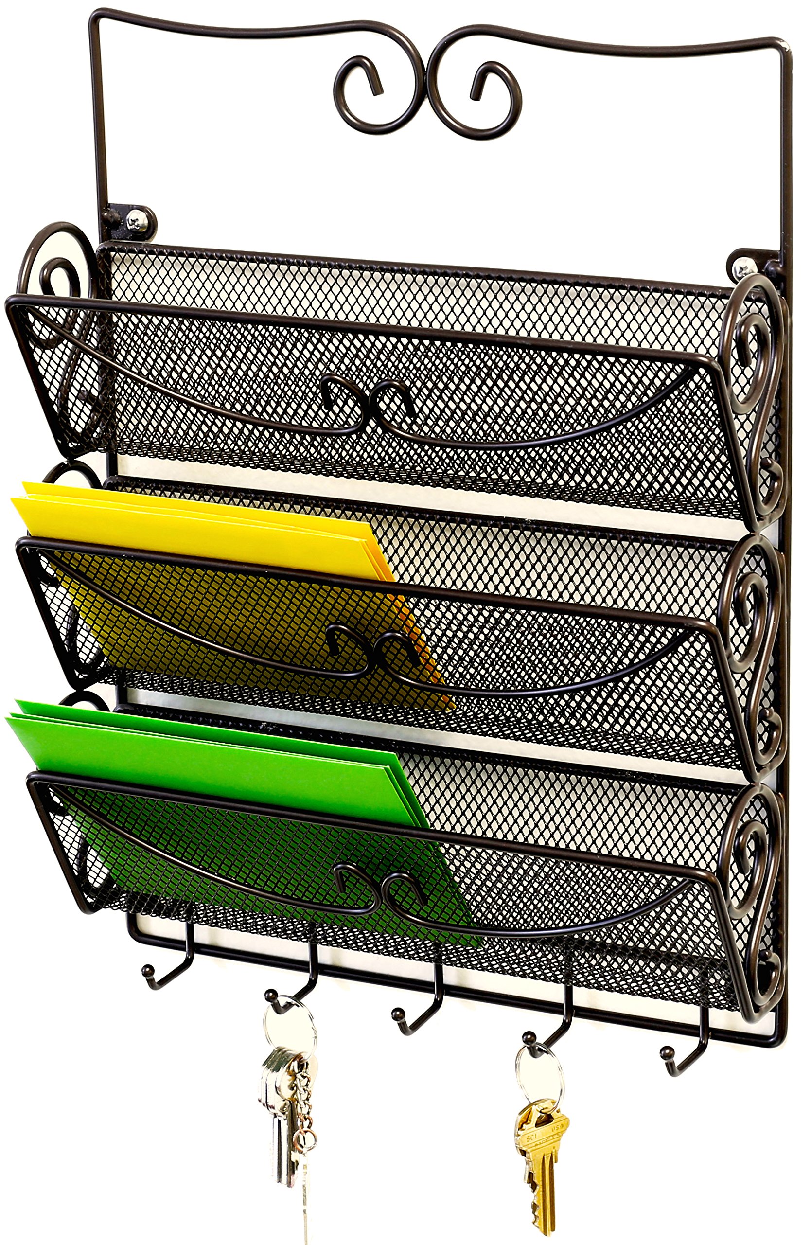 Algopix Similar Product 19 - Deco Brothers Wall Mail Organizer with