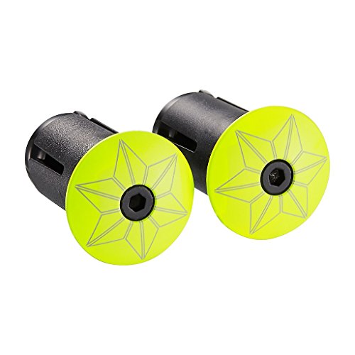 Algopix Similar Product 17 - SUPACAZ Unisexs Star Plugz Neon Yellow