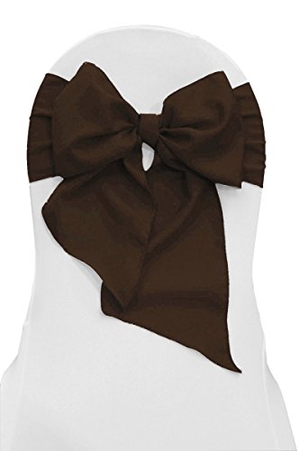 Algopix Similar Product 8 - LA Linen Polyester Poplin Chair Bows