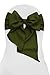 Algopix Similar Product 8 - LA Linen Polyester Poplin Chair Bow