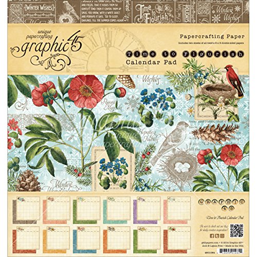 Algopix Similar Product 6 - Graphic 45 Time to Flourish Calendar