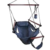 Algopix Similar Product 20 - Sunnydaze Deluxe Hanging Hammock Air