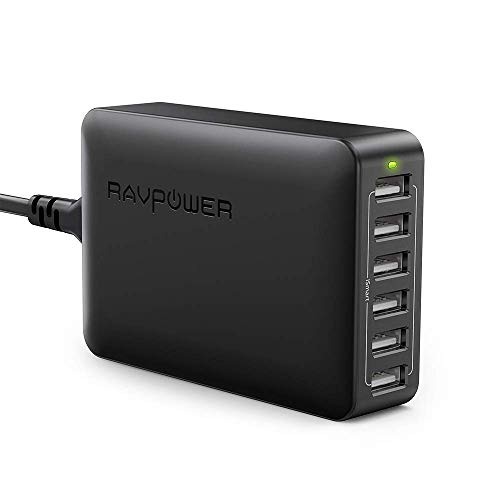 Algopix Similar Product 8 - USB Charger RAVPower 60W 12A 6Port