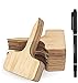 Algopix Similar Product 19 - NROCK 60pcs Bamboo Plant Label 6 x 10