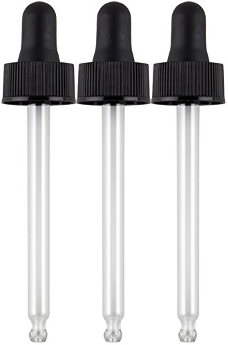 Algopix Similar Product 20 - Piping Rock Glass Dropper 3 Pack Fits 2