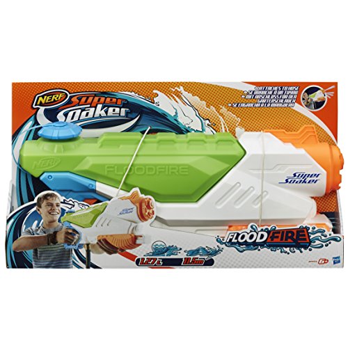 Algopix Similar Product 2 - Hasbro Nerf Super Soaker Flood Fire Game