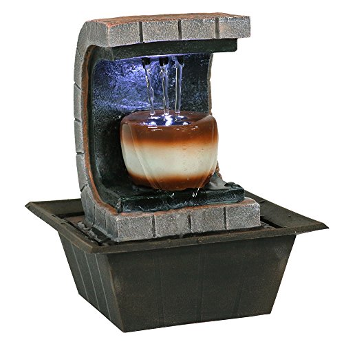 Algopix Similar Product 19 - Sunnydaze Meditation Tabletop Fountain