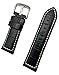 Algopix Similar Product 12 - 26mm Black Leather Watch Band