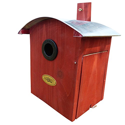 Algopix Similar Product 18 - HABAU 2964 Nesting Box Curved Roof Red