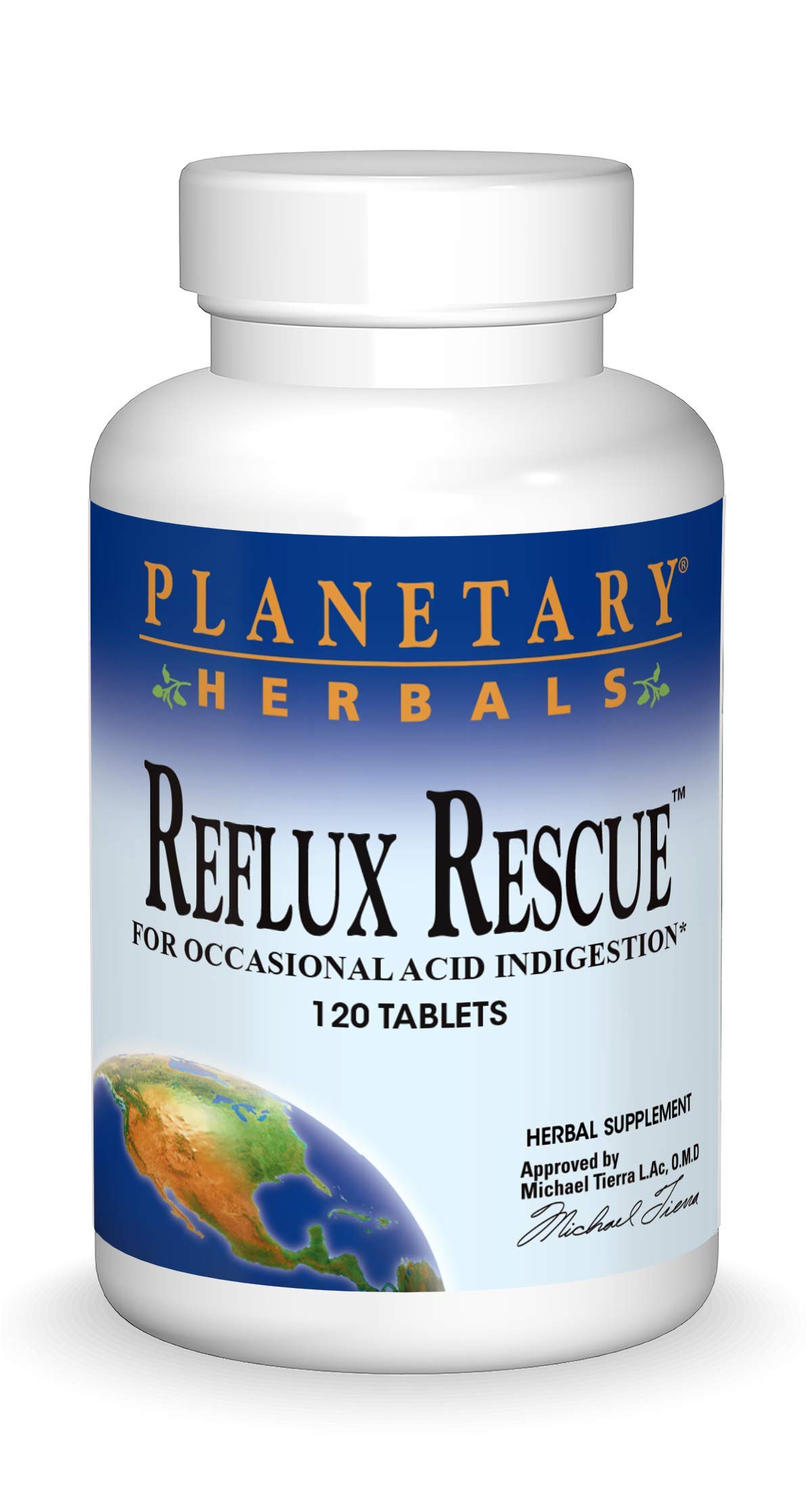 Algopix Similar Product 17 - PLANETARY HERBALS Reflux Rescue for