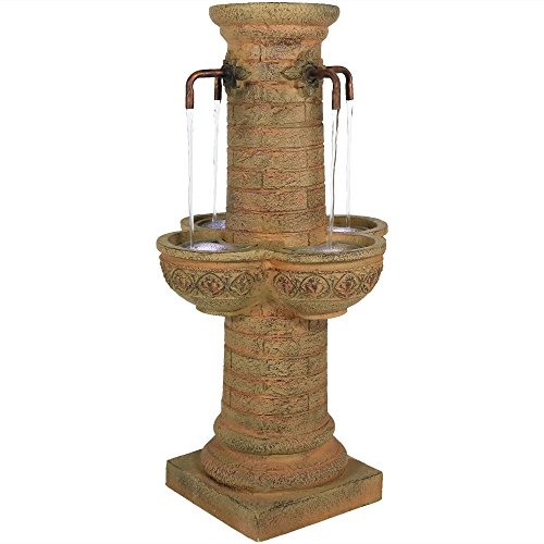 Algopix Similar Product 8 - Sunnydaze Outdoor Old World Roman Water