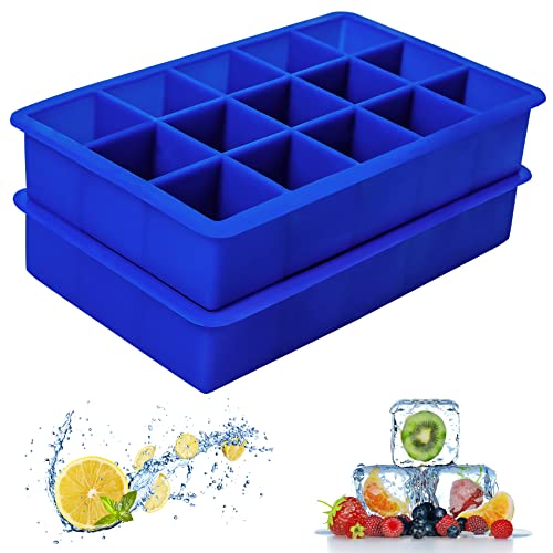 Algopix Similar Product 1 - Ozera 2 Pack Silicone Ice Cube Tray