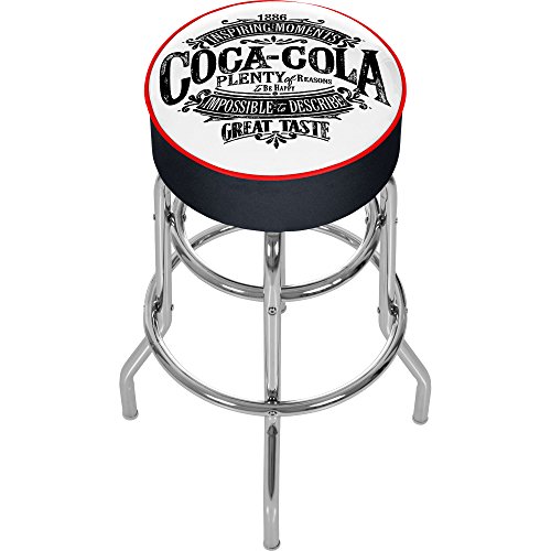 Algopix Similar Product 5 - Coca-Cola Brazil 1886 Vintage Pub Stool