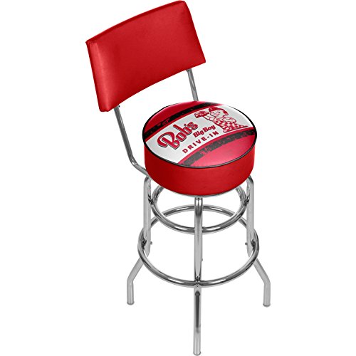 Algopix Similar Product 7 - Bobs Big Boy Vintage Padded Swivel Bar