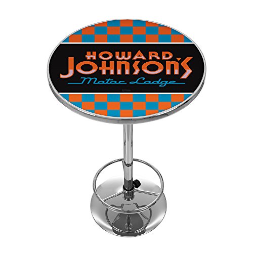 Algopix Similar Product 14 - Howard Johnson Checkered Chrome Pub