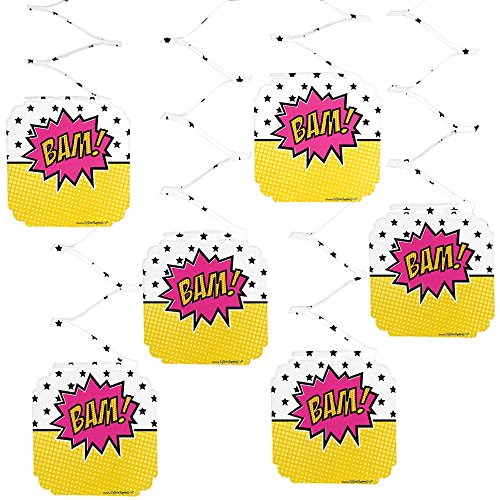 Algopix Similar Product 5 - Big Dot of Happiness BAM Girl