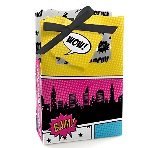 Algopix Similar Product 17 - Big Dot of Happiness Bam Girl Superhero