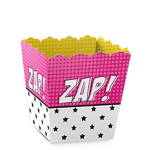 Algopix Similar Product 10 - BAM Girl Superhero  Party Mini Favor