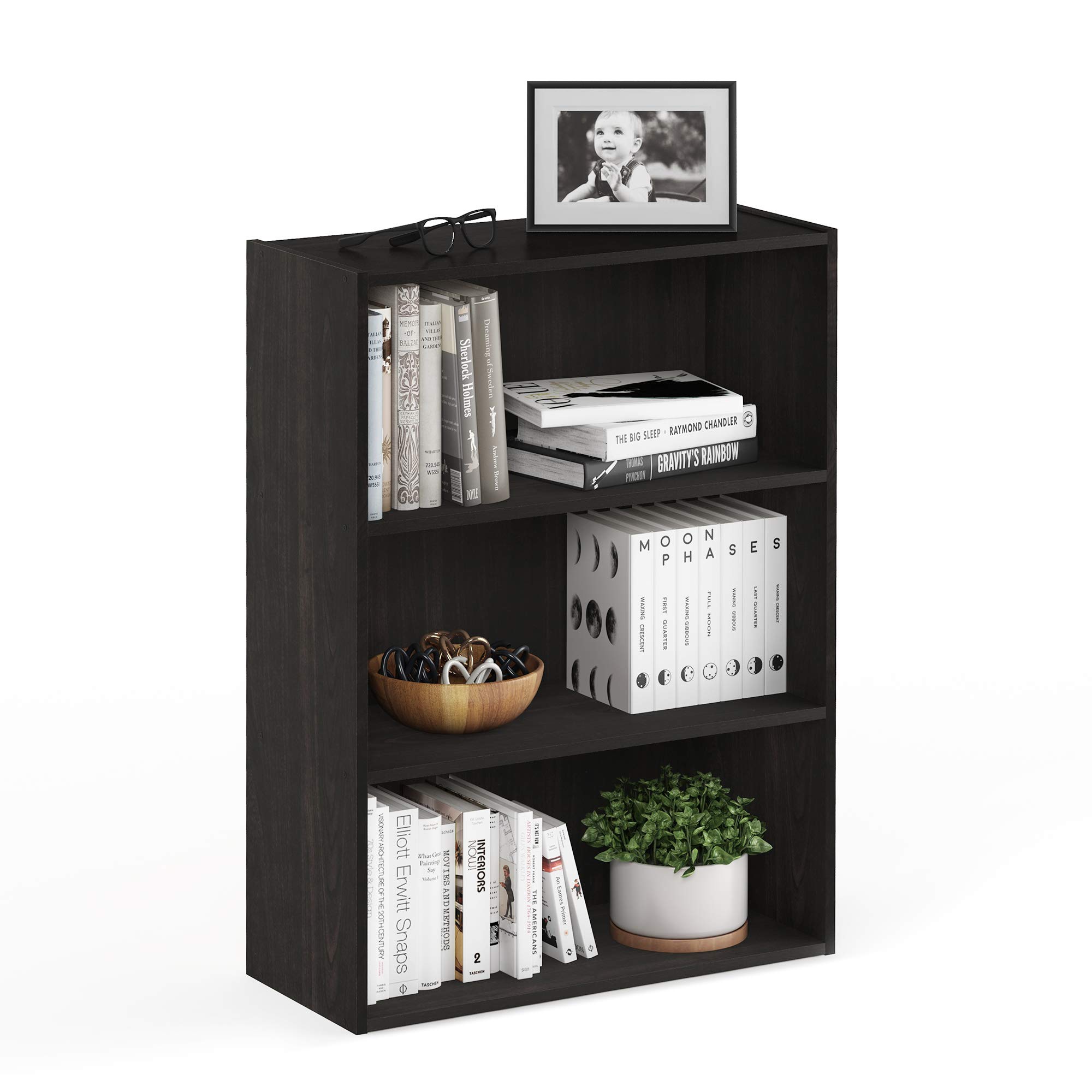 Algopix Similar Product 17 - Furinno Pasir 3Tier Open Shelf