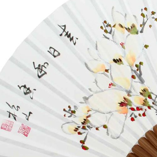 Algopix Similar Product 6 - Hand Painted Folding Magnolia Flower