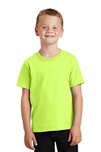 Algopix Similar Product 4 - Port & Company Youth Core Cotton Tee