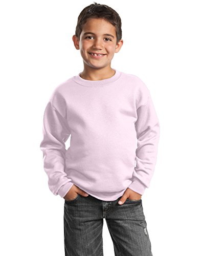 Algopix Similar Product 1 - Port Company Boys Crewneck