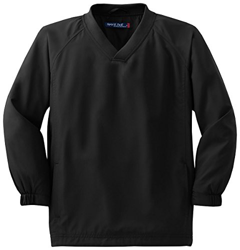 Algopix Similar Product 6 - SPORTTEK Youth VNeck Raglan Wind