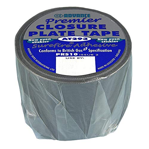Algopix Similar Product 10 - Gas Closure Plate Tape, Grey, 10 m